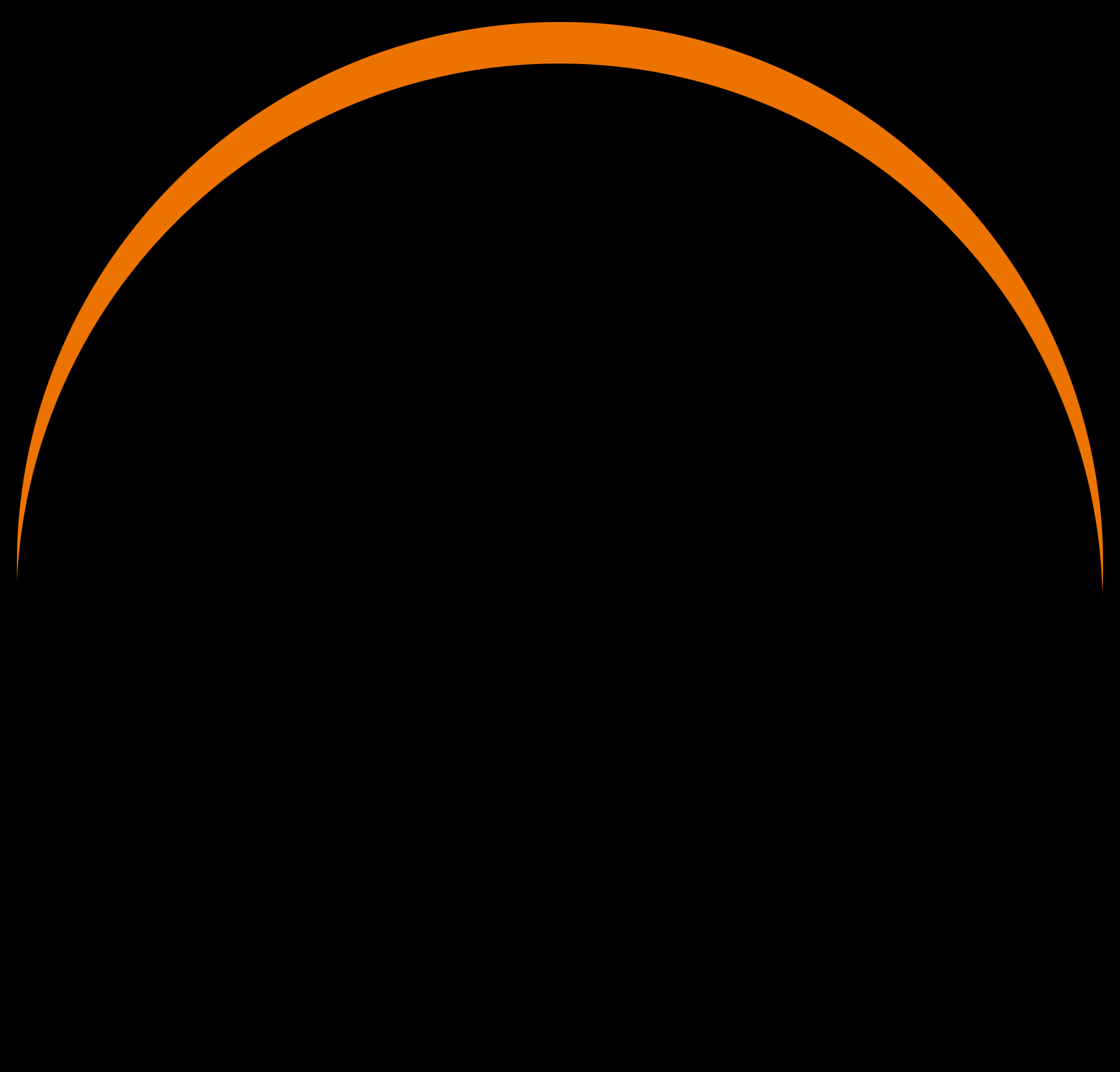 dessin eclipse partielle croissant