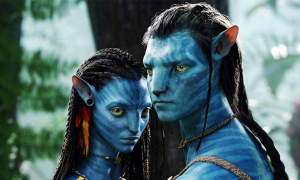 image du film Avatar, présentant les 2 personnages principaux