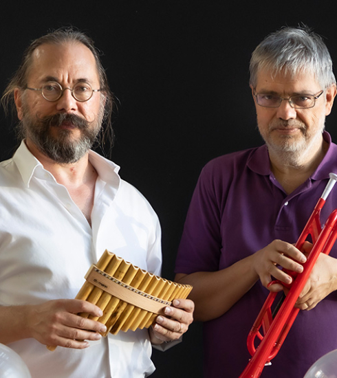 Portrait de Jean-Michel Courty et Édouard Kierlik